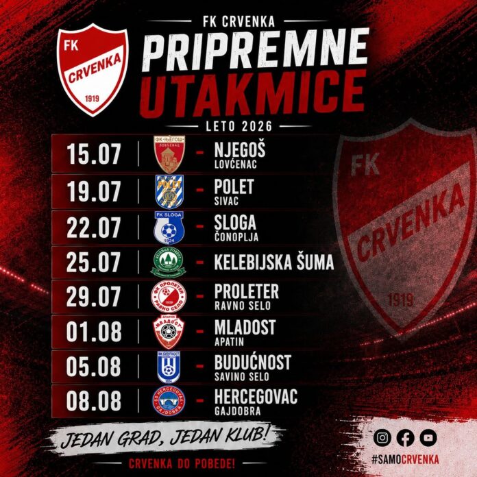 fk crvenka nova sezona